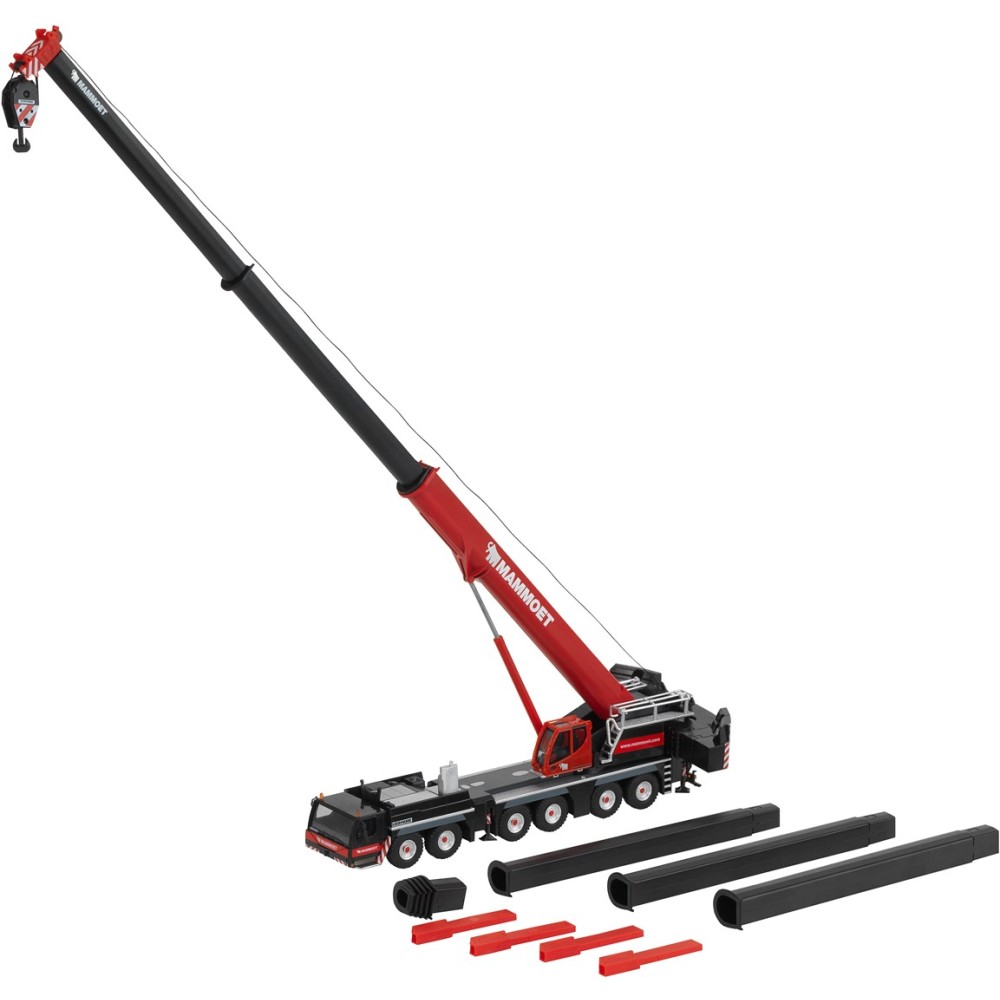 Herpa 312639 - Mammoet Liebherr LTM 1300-6.2 Mobile Crane - 1:87 Scale