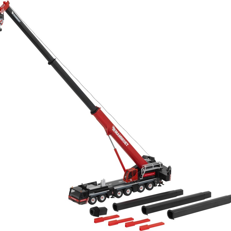 Herpa 312639 - Mammoet Liebherr LTM 1300-6.2 Mobile Crane - 1:87 Scale