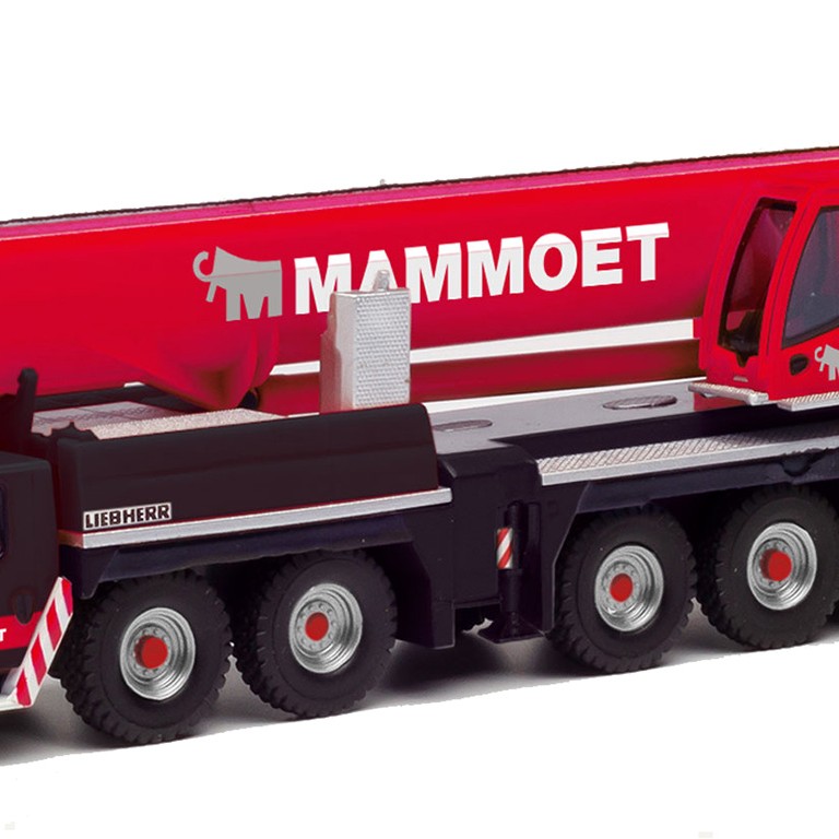 Herpa 312639 - Mammoet Liebherr LTM 1300-6.2 Mobile Crane - 1:87 Scale