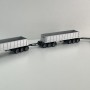 Promotex 006418 -  Kenworth W900 Tri Axle Prime Mover with Australian Dump Trailer Road Train & Dollies - Scale 1:87