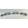 Promotex 006418 -  Kenworth W900 Tri Axle Prime Mover with Australian Dump Trailer Road Train & Dollies - Scale 1:87