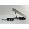 Promotex 006418 -  Kenworth W900 Tri Axle Prime Mover with Australian Dump Trailer Road Train & Dollies - Scale 1:87