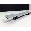 Promotex 5332 - 3 axle Drop Deck Flatbed Semi Trailer - Scale 1:87