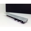 Promotex 5332 - 3 axle Drop Deck Flatbed Semi Trailer - Scale 1:87