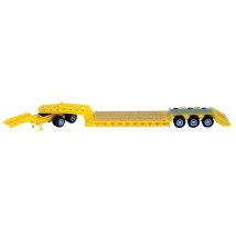 Promotex 5397 - 3 axle Low Loader Trailer with Dolly Yellow - Scale 1:87