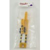 Promotex 5397 - 3 axle Low Loader Trailer with Dolly Yellow - Scale 1:87
