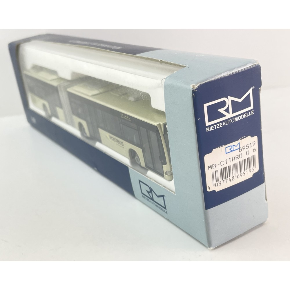 Rietze 69519 Mercedes Benz Citaro G E6 Articulated Bendy Bus Postbus Österreich - Scale 1:87