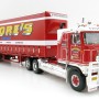 Highway Replicas 12018 Australian Kenworth K100 Prime Mover Freight Semi Tautliner Finemores Transport Scale 1:64