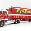 Highway Replicas 12018 Australian Kenworth K100 Prime Mover Freight Semi Tautliner Finemores Transport Scale 1:64