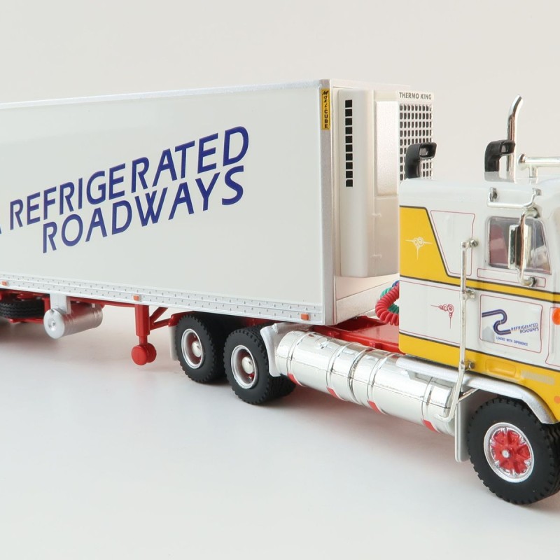 Highway Replicas 12029 Australian Kenworth K100 Prime Mover Freight Semi Reefer Refrigerated Roadways Scale 1:64