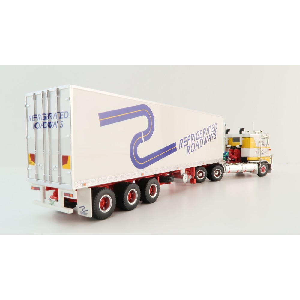 Highway Replicas 12029 Australian Kenworth K100 Prime Mover Freight Semi Reefer Refrigerated Roadways Scale 1:64