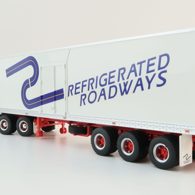 Highway Replicas 12029 Australian Kenworth K100 Prime Mover Freight Semi Reefer Refrigerated Roadways Scale 1:64