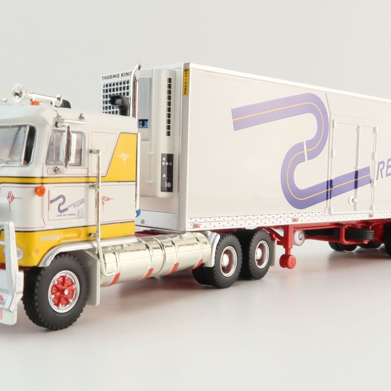 Highway Replicas 12029 Australian Kenworth K100 Prime Mover Freight Semi Reefer Refrigerated Roadways Scale 1:64