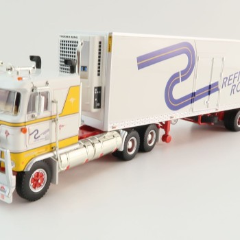 Highway Replicas 12029 Australian Kenworth K100 Prime Mover Freight Semi Reefer Refrigerated Roadways Scale 1:64