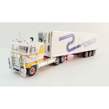 Highway Replicas 12029 Australian Kenworth K100 Prime Mover Freight Semi Reefer Refrigerated Roadways Scale 1:64