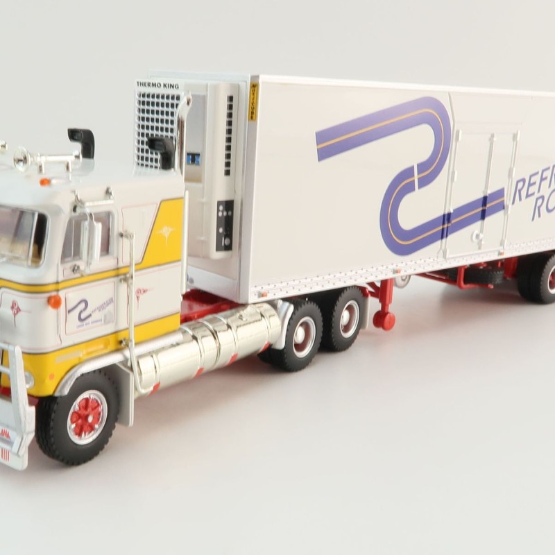 Highway Replicas 12029 Australian Kenworth K100 Prime Mover Freight Semi Reefer Refrigerated Roadways Scale 1:64