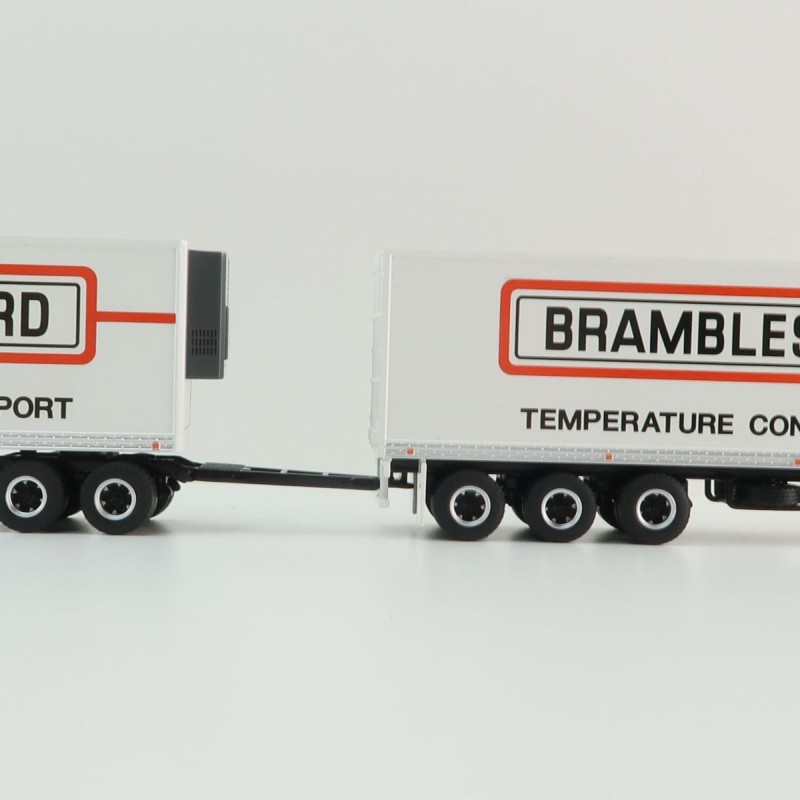 Highway Replicas 12030 Kenworth SAR Truck Double Freight Road Train Brambles Manford Scale 1:64