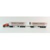 Highway Replicas 12030 Kenworth SAR Truck Double Freight Road Train Brambles Manford Scale 1:64