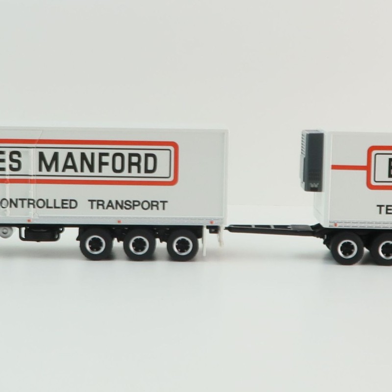 Highway Replicas 12030 Kenworth SAR Truck Double Freight Road Train Brambles Manford Scale 1:64