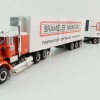 Highway Replicas 12030 Kenworth SAR Truck Double Freight Road Train Brambles Manford Scale 1:64