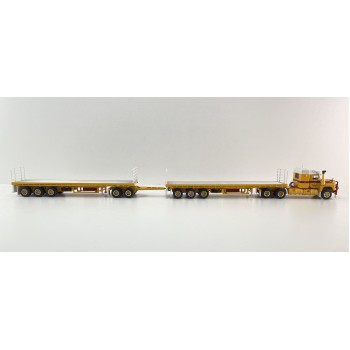 Highway Replicas 12031 Australian Mack Valueliner Truck Flat Top Road Train Neil Mansell Transport - Scale 1:64 