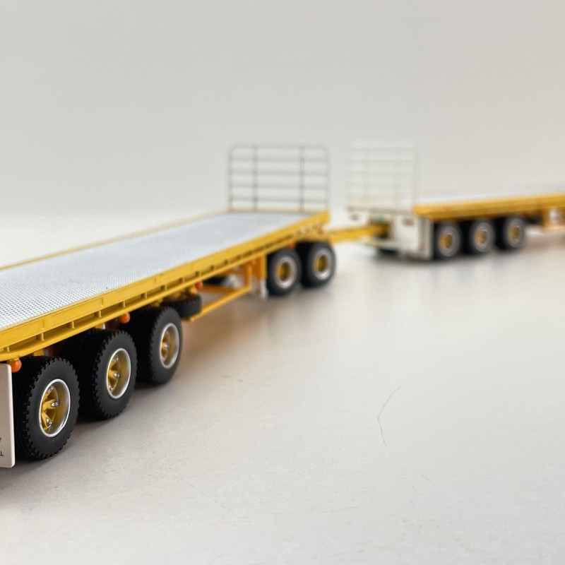 Highway Replicas 12031 Australian Mack Valueliner Truck Flat Top Road Train Neil Mansell Transport - Scale 1:64 