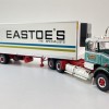 Highway Replicas 12032 Australian Kenworth SAR Day Cab Prime Mover Freight Reefer Semi Box Trailer Eastoe's Transport Scale 1:64