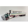 Highway Replicas 12032 Australian Kenworth SAR Day Cab Prime Mover Freight Reefer Semi Box Trailer Eastoe's Transport Scale 1:64