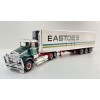 Highway Replicas 12032 Australian Kenworth SAR Day Cab Prime Mover Freight Reefer Semi Box Trailer Eastoe's Transport Scale 1:64