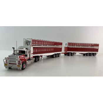 Highway Replicas 12033 Mack Superliner Truck Livestock Road Train Victoria River Transport Scale 1:64