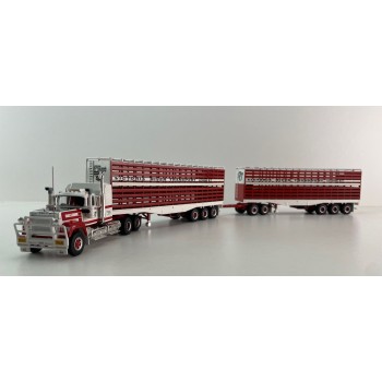 Highway Replicas 12033 Mack Superliner Truck Livestock Road Train Victoria River Transport Scale 1:64