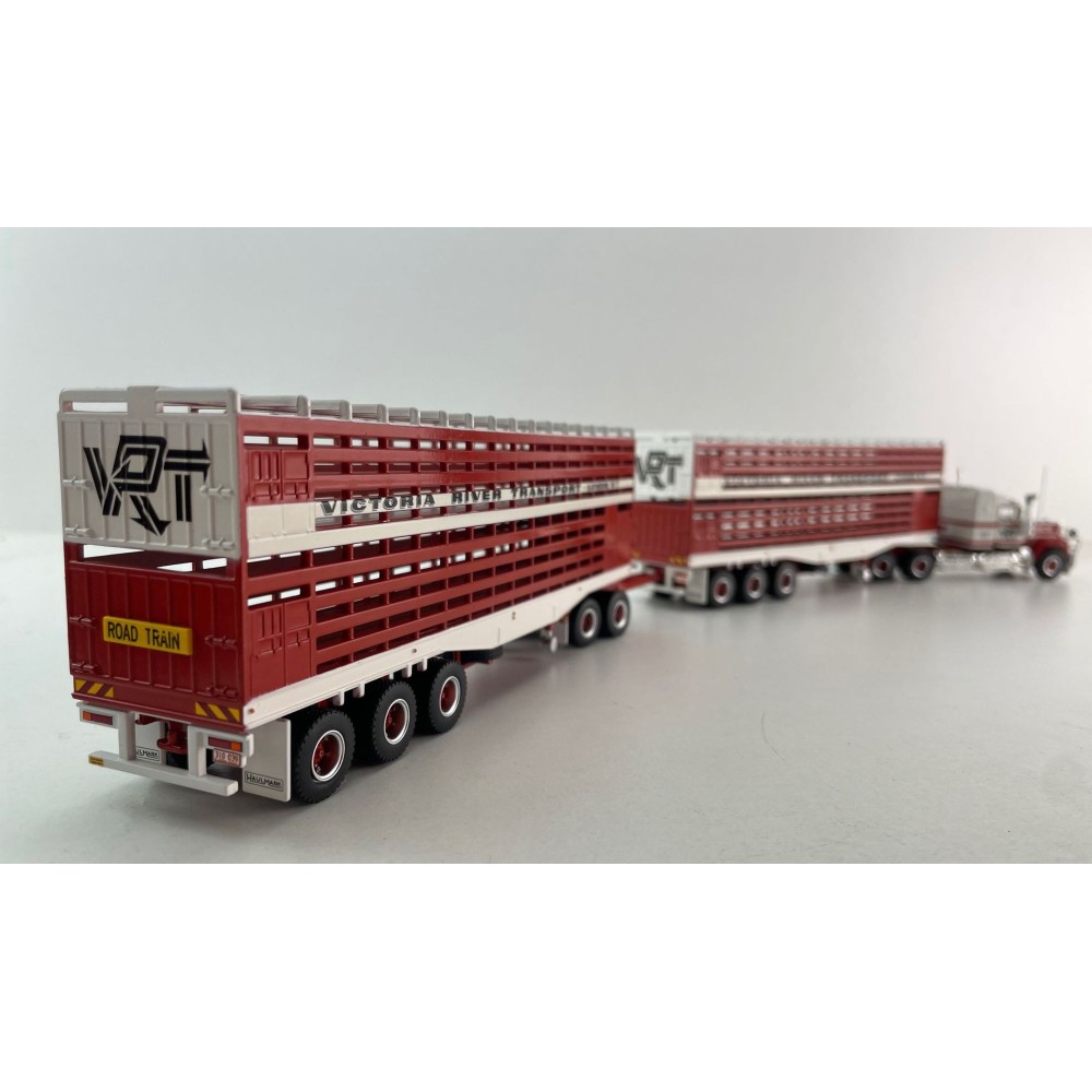 Highway Replicas 12033 Mack Superliner Truck Livestock Road Train Victoria River Transport Scale 1:64