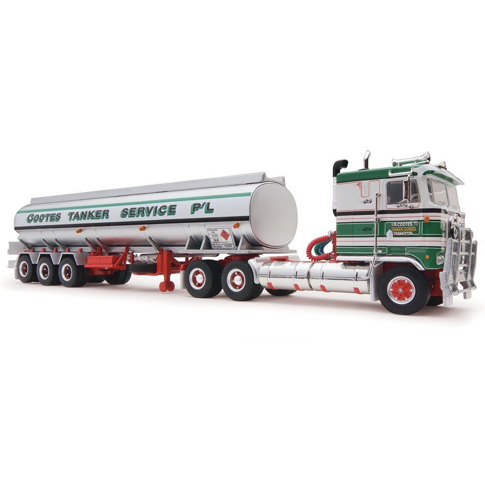 Highway Replicas 12034 Australian Kenworth K100 Truck Semi Tanker Road Train Cootes Scale 1:64
