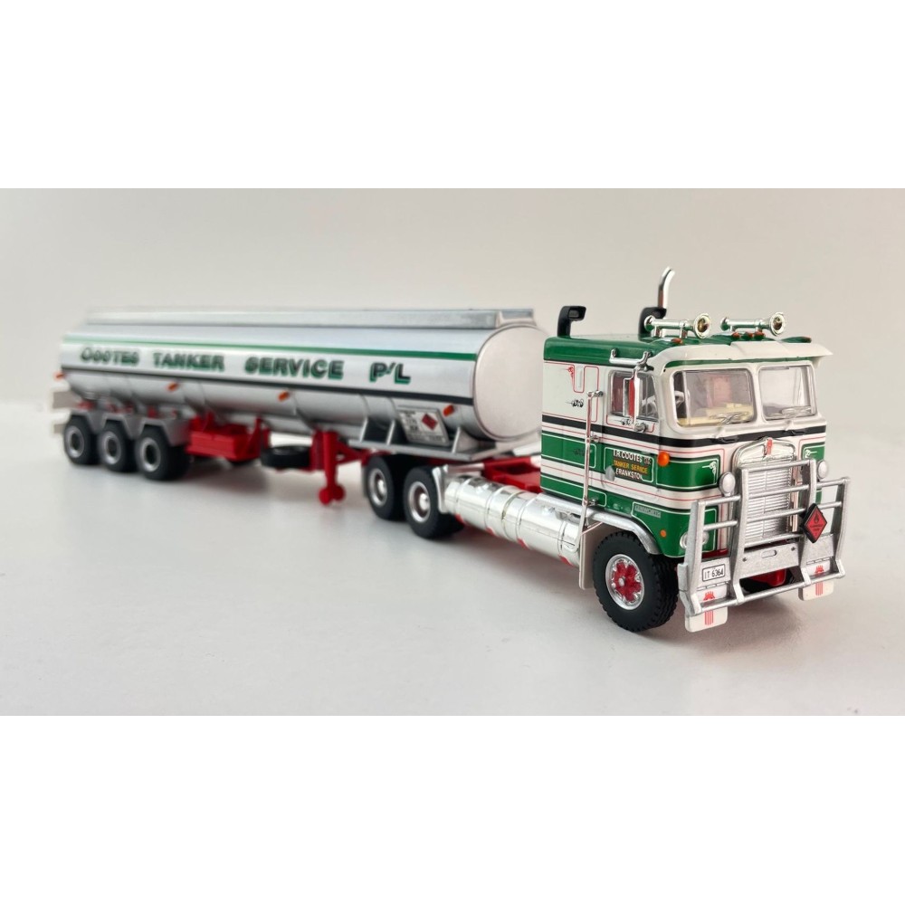 Highway Replicas 12034 Australian Kenworth K100 Truck Semi Tanker Road Train Cootes Scale 1:64