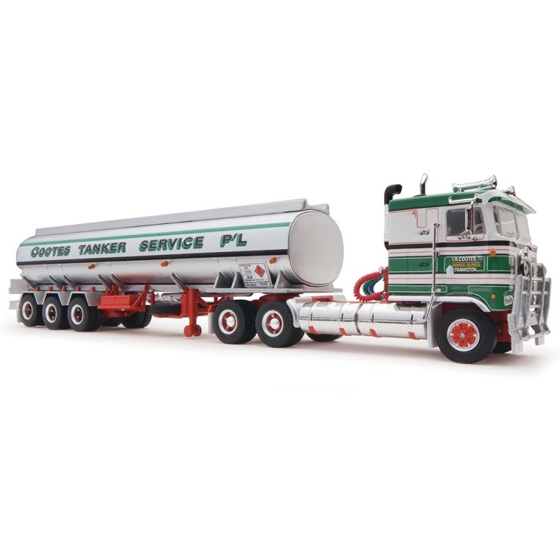 Highway Replicas 12034 Australian Kenworth K100 Truck Semi Tanker Road Train Cootes Scale 1:64