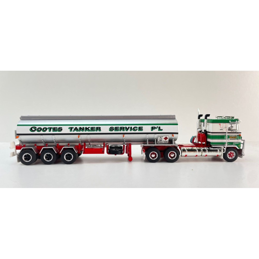 Highway Replicas 12034 Australian Kenworth K100 Truck Semi Tanker Road Train Cootes Scale 1:64