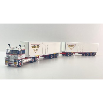 Highway Replicas 12035 Australian Kenworth K100 Road Train Freight Ascot NT Scale 1:64