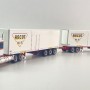 Highway Replicas 12035 Australian Kenworth K100 Road Train Freight Ascot NT Scale 1:64