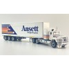 Highway Replicas 12036 Australian Mack Valueliner V8 Prime Mover Freight Semi Box Trailer Ansett Freight Scale 1:64