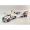Highway Replicas 12036 Australian Mack Valueliner V8 Prime Mover Freight Semi Box Trailer Ansett Freight Scale 1:64
