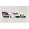 Highway Replicas 12036 Australian Mack Valueliner V8 Prime Mover Freight Semi Box Trailer Ansett Freight Scale 1:64