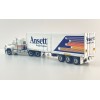 Highway Replicas 12036 Australian Mack Valueliner V8 Prime Mover Freight Semi Box Trailer Ansett Freight Scale 1:64