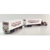 Highway Replicas 12037 Australian Kenworth SAR Reefer Road Train Freight Simon National Carriers Scale 1:64