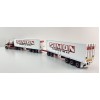 Highway Replicas 12037 Australian Kenworth SAR Reefer Road Train Freight Simon National Carriers Scale 1:64