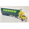 Highway Replicas 12038 Australian Mack Superliner Prime Mover Freight Semi Tautliner Trailer Cubico Scale 1:64