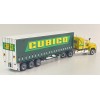 Highway Replicas 12038 Australian Mack Superliner Prime Mover Freight Semi Tautliner Trailer Cubico Scale 1:64
