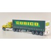 Highway Replicas 12038 Australian Mack Superliner Prime Mover Freight Semi Tautliner Trailer Cubico Scale 1:64