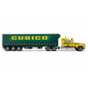 Highway Replicas 12038 Australian Mack Superliner Prime Mover Freight Semi Tautliner Trailer Cubico Scale 1:64