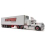 Highway Replicas 12045 Australian Kenworth W900 Truck Reefer Freight Semi Trailer Hi-Speed Transport Scale 1:64