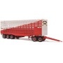 Highway Replicas 12957 Australian Livestock Road Train Trailer with Dolly Harris Haulage Longreach - Scale 1:64